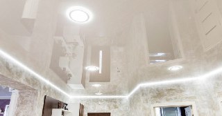 Натяжной ПВХ потолок Великие Луки, цена от 2121 руб.